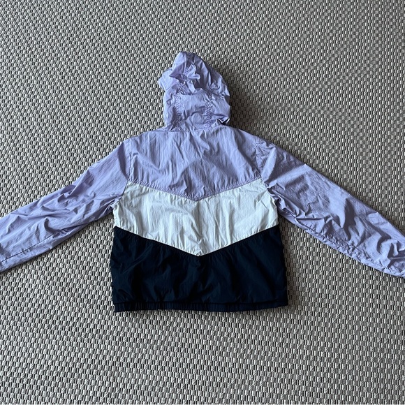 Abercrombie & Fitch small purple/white/blue jacket - Picture 3 of 3